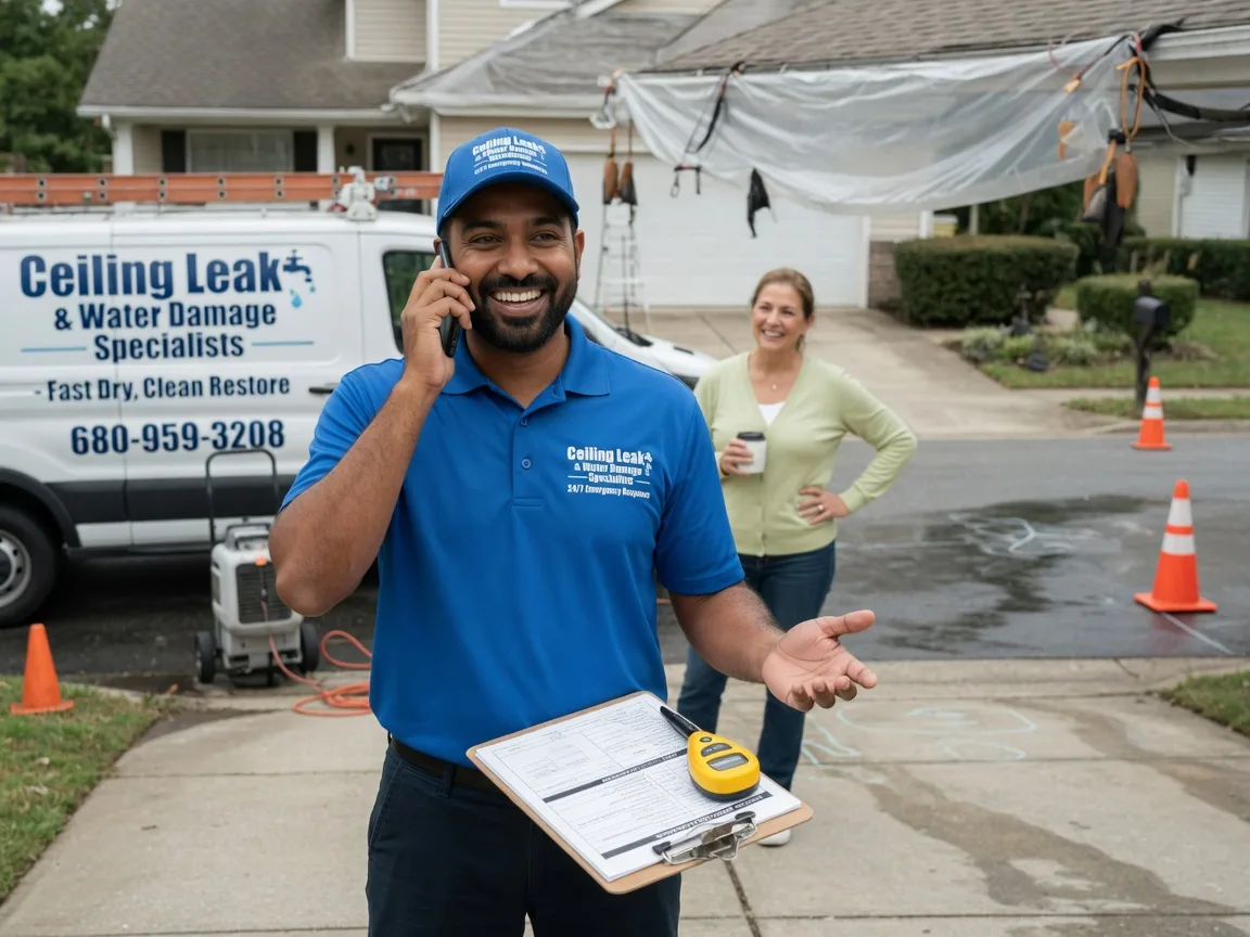 Ceiling Leak Cleanup Moores Hill, IN FAQs